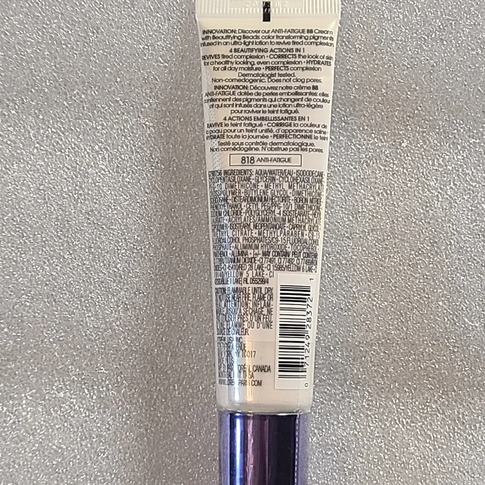 L'Oréal Magic Skin Beautifier BB Cream - 818 Anti Fatigue NEW Sealed 1 Oz/30 Ml - Picture 3 of 7